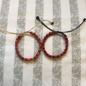 Peruvian beaded bracelets